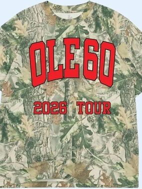 Ole 60 country band concert tour heavyweight shirt